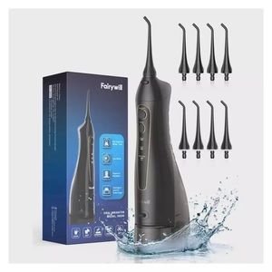 3 Fairywill Oral Irrigator Water Flosser Teeth Cleaner 300ML Tank Portable